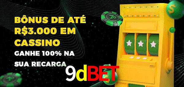9dbet melhor bônus de depósito